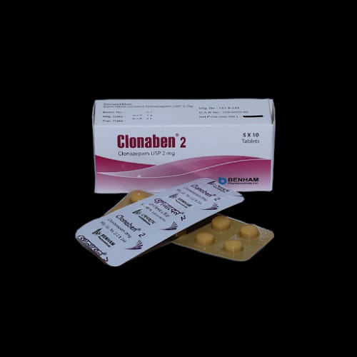 Tablet Clonaben 2mg (50pcs)